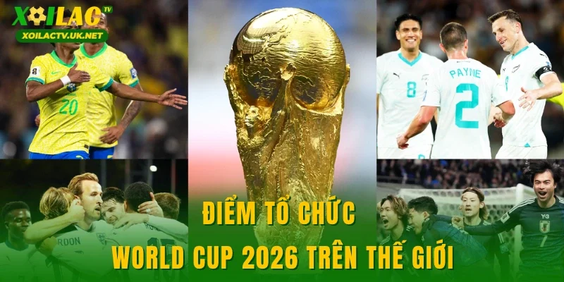 Điểm tổ chức World Cup 2026 trên thế giới