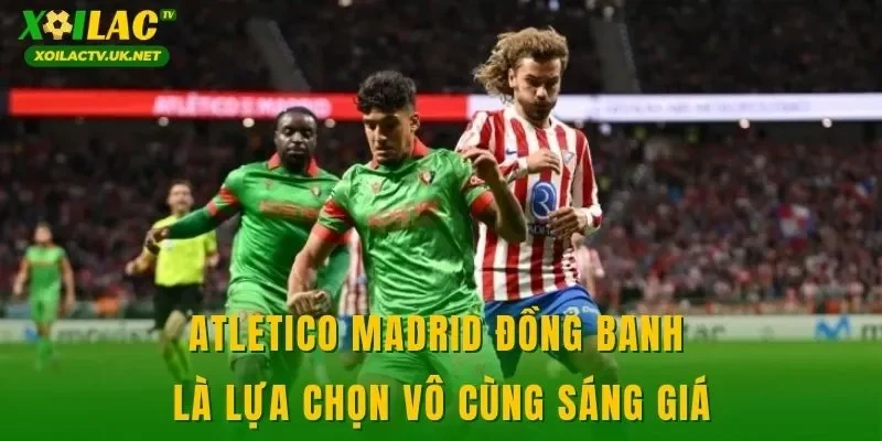 Atletico Madrid đồng banh là lựa chọn vô cùng sáng giá