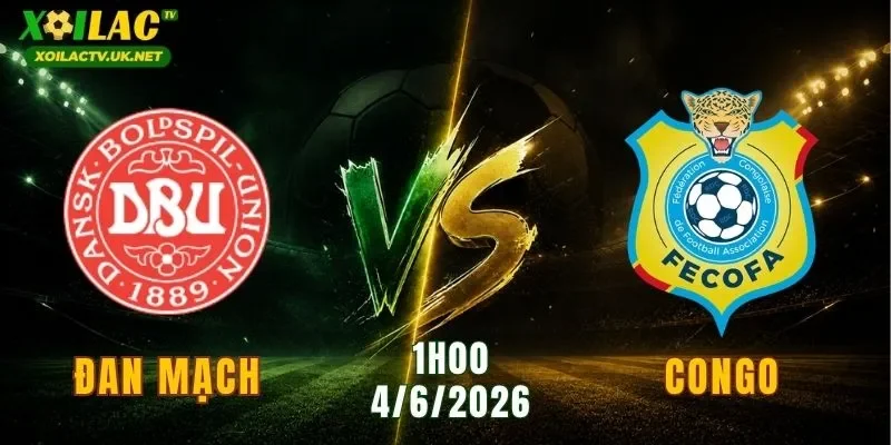Đan Mạch vs Congo