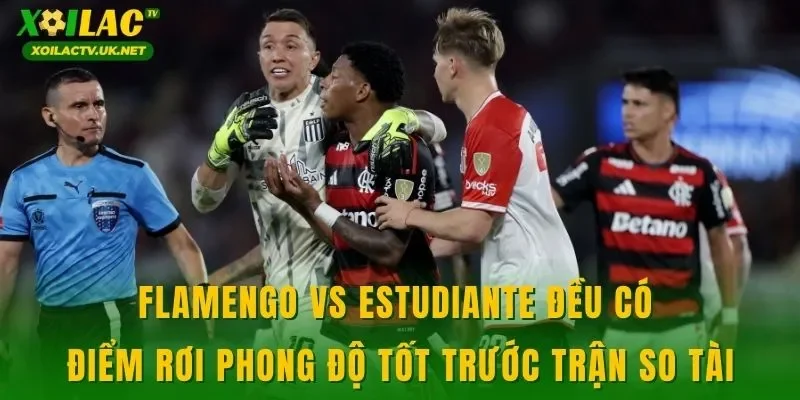 Flamengo vs Estudiante đều có điểm rơi phong độ tốt trước trận so tài
