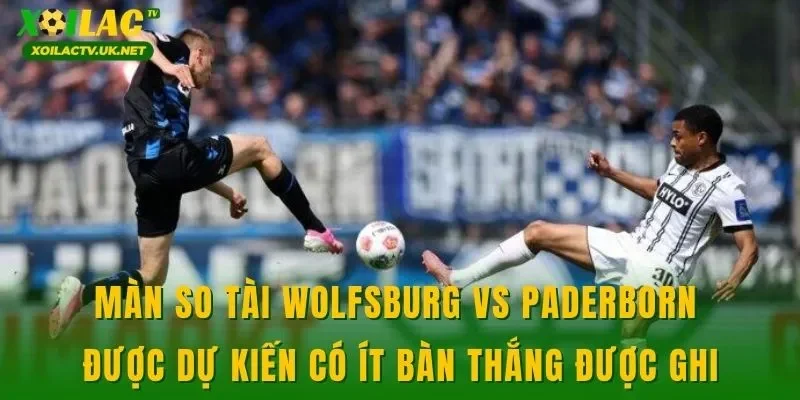 Màn so tài Wolfsburg vs Paderborn được dự kiến có ít bàn thắng được ghi
