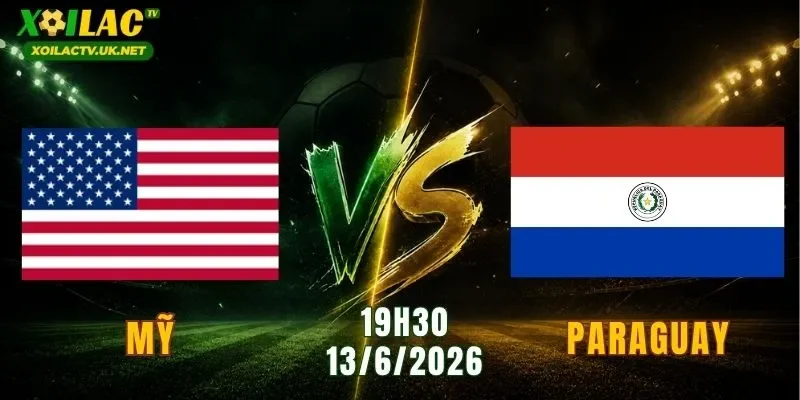 Mỹ vs Paraguay