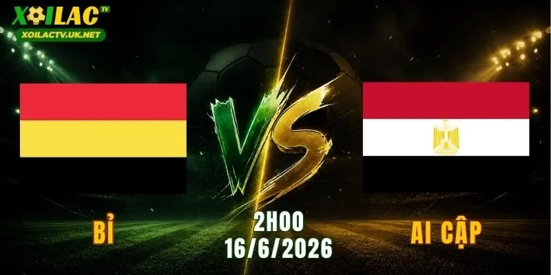 Bỉ vs Ai Cập