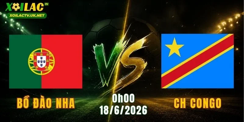Bồ Đào Nha vs CH Congo