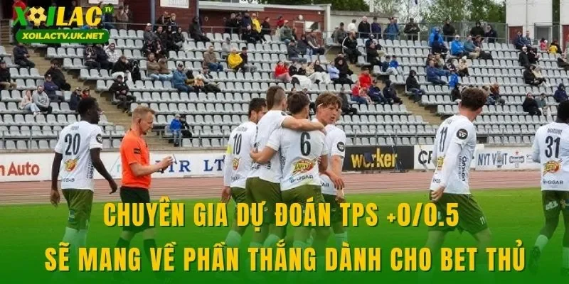 Chuyên gia dự đoán TPS +0/0.5 sẽ mang về phần thắng dành cho bet thủ