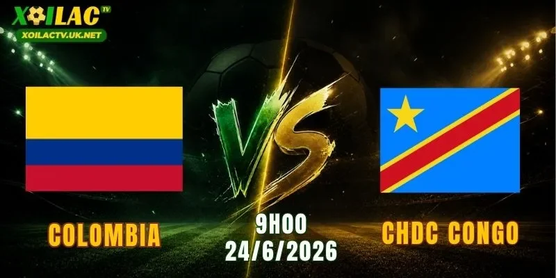 Colombia vs CHDC Congo
