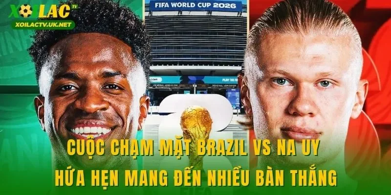 Cuộc chạm mặt Brazil vs Na Uy hứa hẹn mang đến nhiều bàn thắng