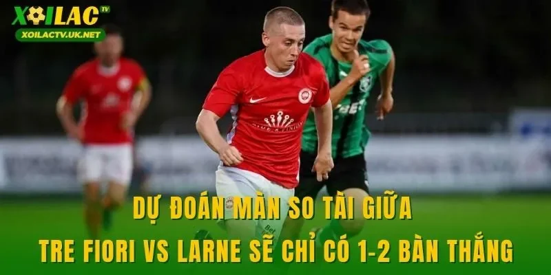 Dự đoán màn so tài giữa Tre Fiori vs Larne sẽ chỉ có 1-2 bàn thắng