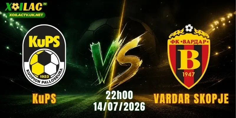 KuPS vs Vardar Skopje