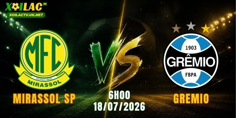 Mirassol SP vs Gremio