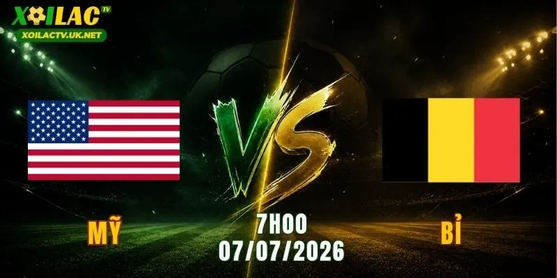 Mỹ vs Bỉ