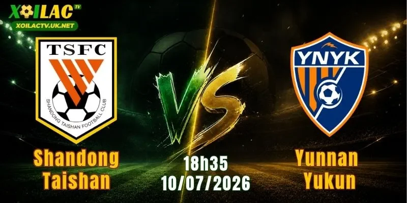 Shandong Taishan vs Yunnan Yukun