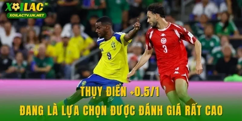 Thụy Điển +0.5/1 đang là lựa chọn được đánh giá rất cao