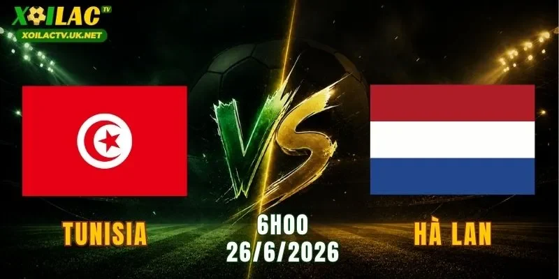 Tunisia vs Hà Lan