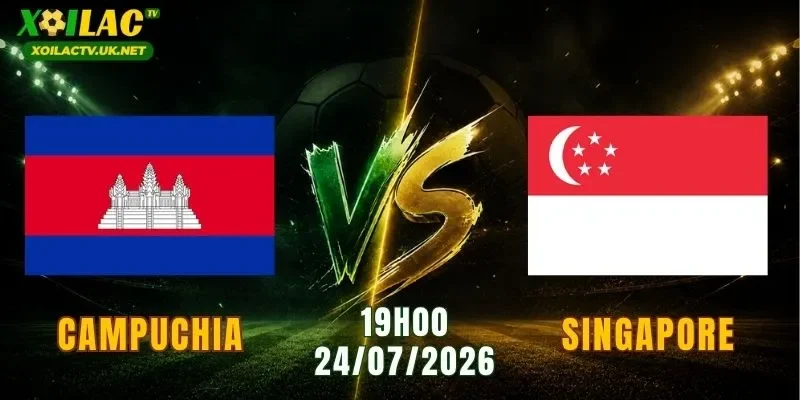 Campuchia vs Singapore