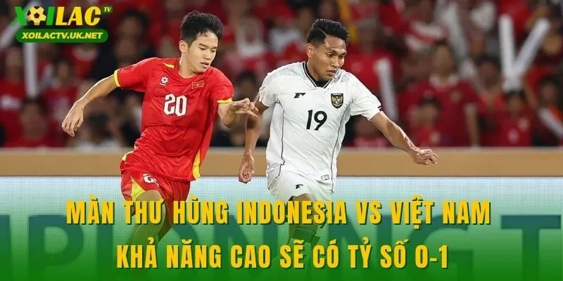 Màn thư hùng Indonesia vs Việt Nam khả năng cao sẽ có tỷ số 0-1