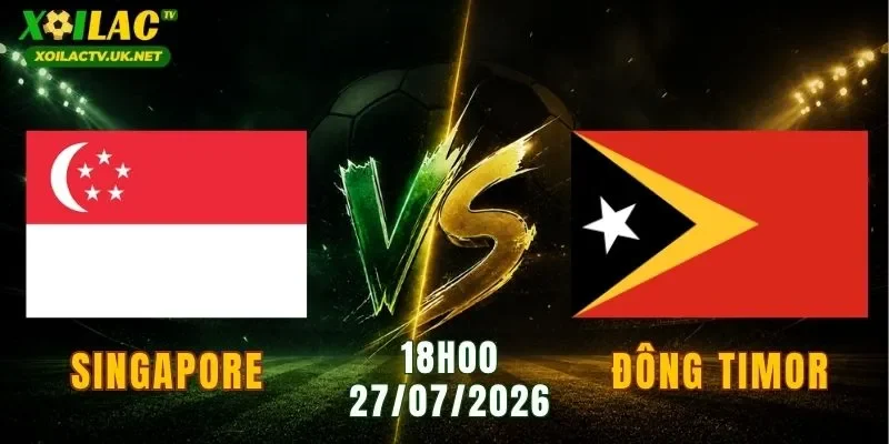 Singapore vs Đông Timor